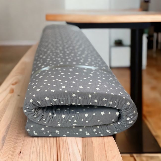 Saltea pentru tarc 95/95/4 cm., grey Kreis Design