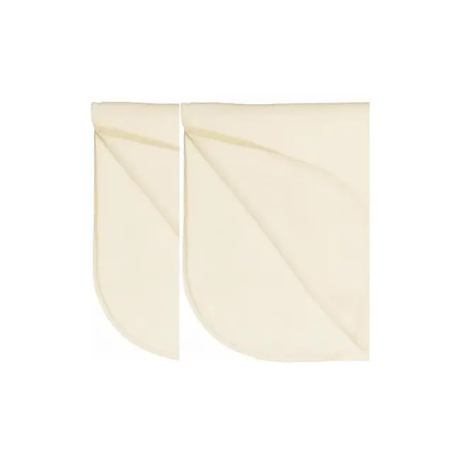 Scutece molton alb 40x40cm 2/set Kreis Design