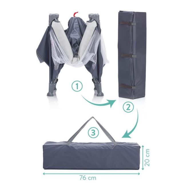 Tarc pentru copii Orlando Safari grey 105x96 Fillikid