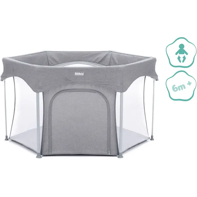 Tarc pentru copii hexagonal pliabil  136x75 cm Atena Fillikid