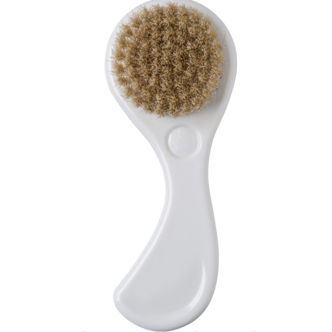 Perie si pieptan pentru bebelus ergonomic White Rotho-babydesign