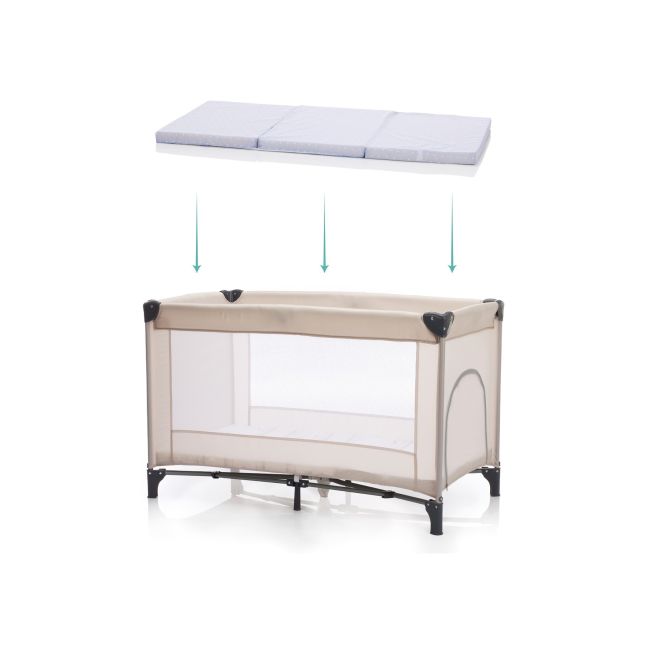 Saltea pliabila buline bleu 120/60/4 cm. Fillikid