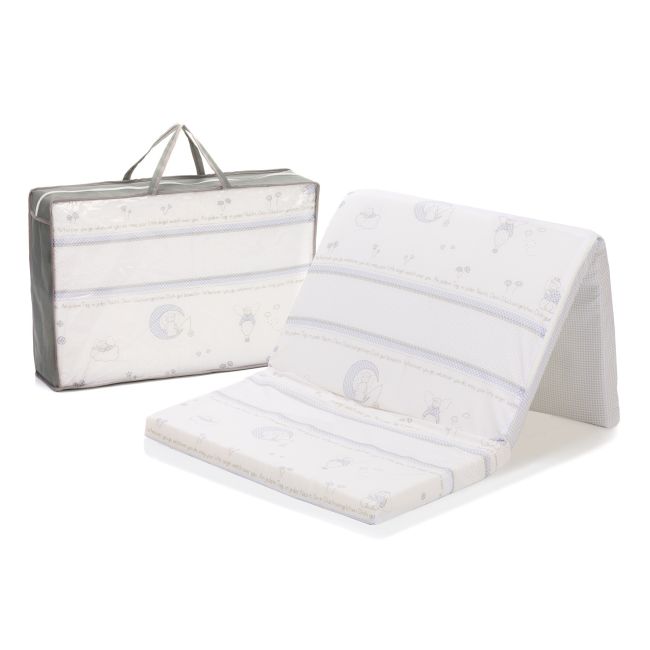 Saltea pliabila design 120/60/4 cm. white blue Fillikid