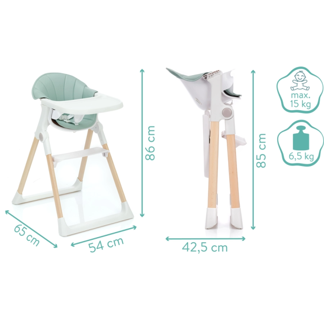 Scaun de masa si sezlong Noah 2 in 1 Fillikid
