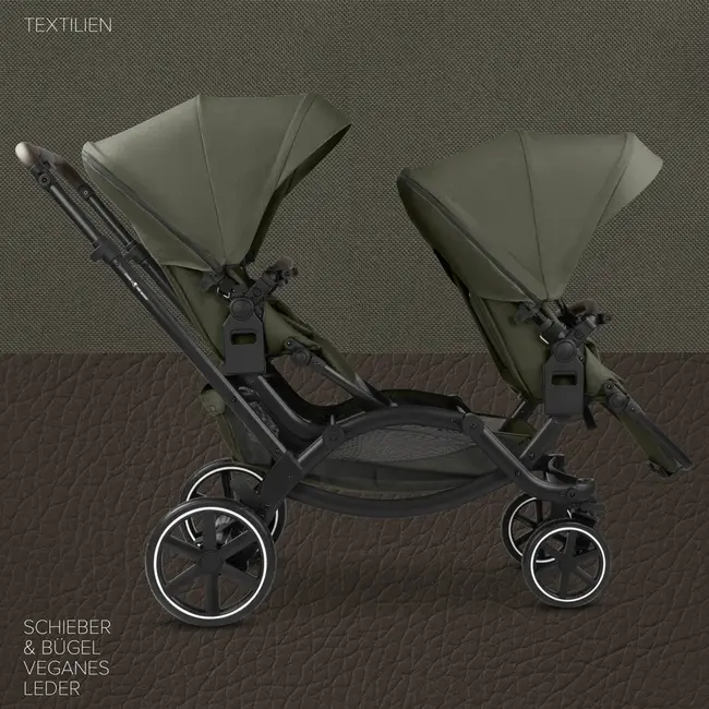 Carucior gemeni Zoom 2 Avocado ABC Design
