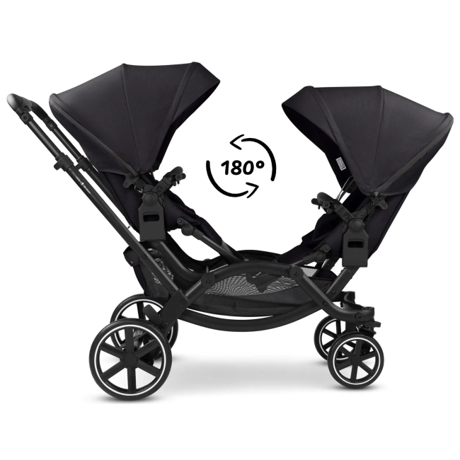 Carucior gemeni Zoom 2 Coal ABC Design