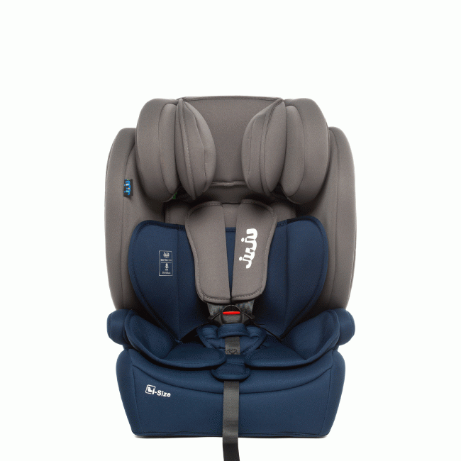 Scaun Auto Juju Safe Rider i-Size, Gri-Bleumarin JUJJU1200-EFIS-03