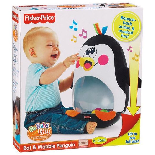 Jucarie Pinguin muzical gonflabil - LGNM4046