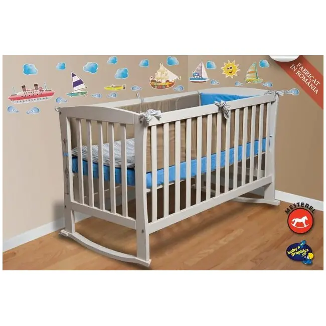 Patut balansoar Mos Ene pentru bebelusi de la 0 luni la 4 ani, fara saltea inclusa- MES011