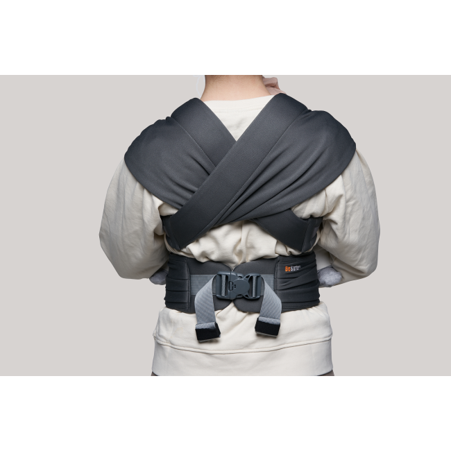 BeSafe Newborn Haven - Sistem de purtare nou-născuți Anthracite Forest BSF11018807-AF