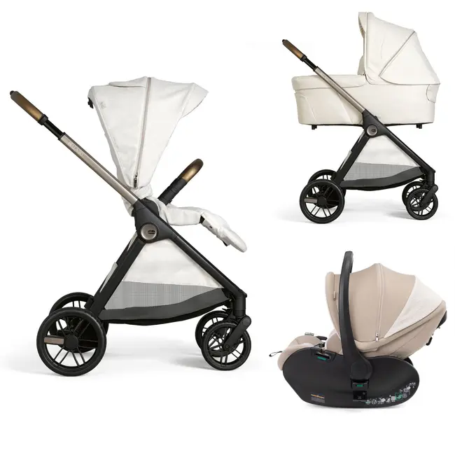 Carucior copii 3 in 1 Chicco Bellagio, Amber Glow (bej deschis), First Seat Recline, 0luni+ CHC8713650+8713750+8710050-8
