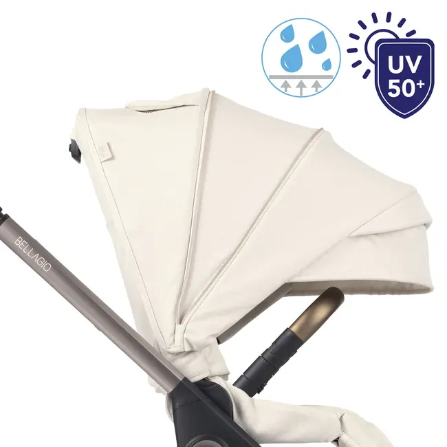 Carucior copii 3 in 1 Chicco Bellagio, Amber Glow (bej deschis), First Seat Recline, 0luni+ CHC8713650+8713750+8710050-8
