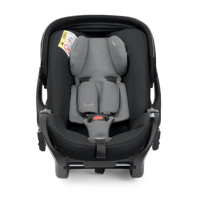 Carucior copii 3 in 1 Chicco Bellagio, Black Satin (negru), First Seat Recline, 0luni+ CHC8713645+8713745+8710045-8