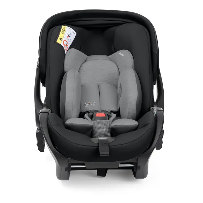 Carucior copii 3 in 1 Chicco Bellagio, Black Satin (negru), First Seat Recline, 0luni+ CHC8713645+8713745+8710045-8