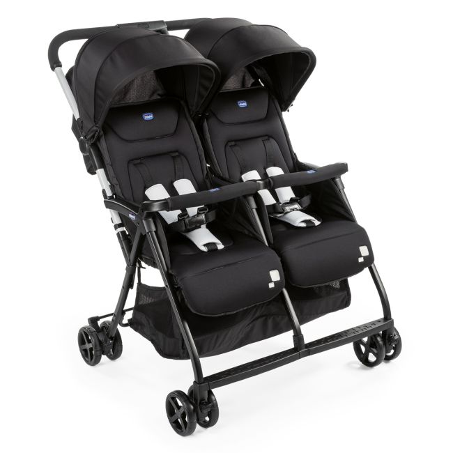 Carucior gemeni Chicco Ohlala, Black Night (Negru), 0luni+ CHC79279-8_BLACK NIGHT