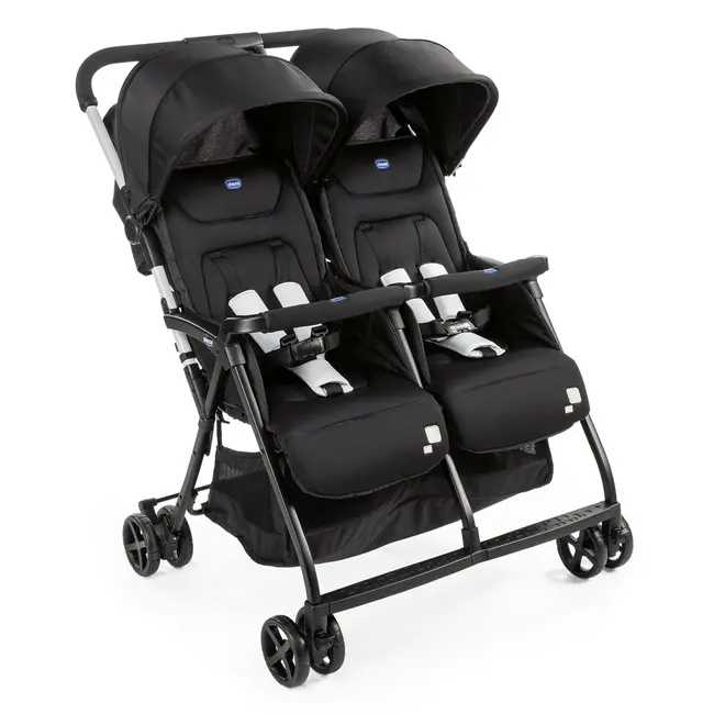 Carucior gemeni Chicco Ohlala, Black Night (Negru), 0luni+ CHC79279-8_BLACK NIGHT