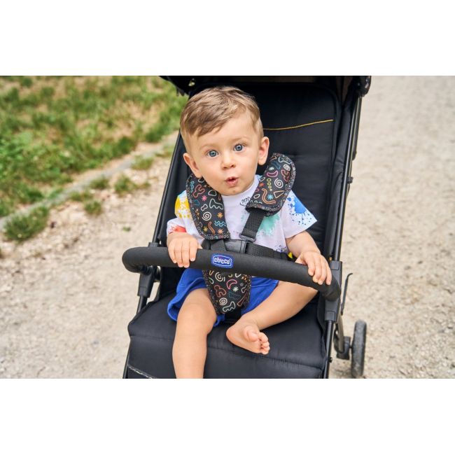 Carucior sport Chicco Glee, PlayFulBlack (Negru), 0luni+ CHC87068-8_PLAYFUL BLACK