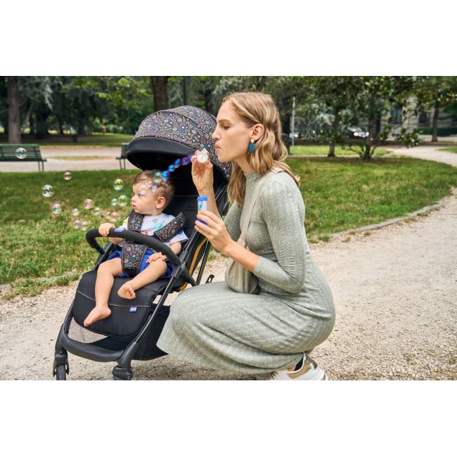Carucior sport Chicco Glee, PlayFulBlack (Negru), 0luni+ CHC87068-8_PLAYFUL BLACK