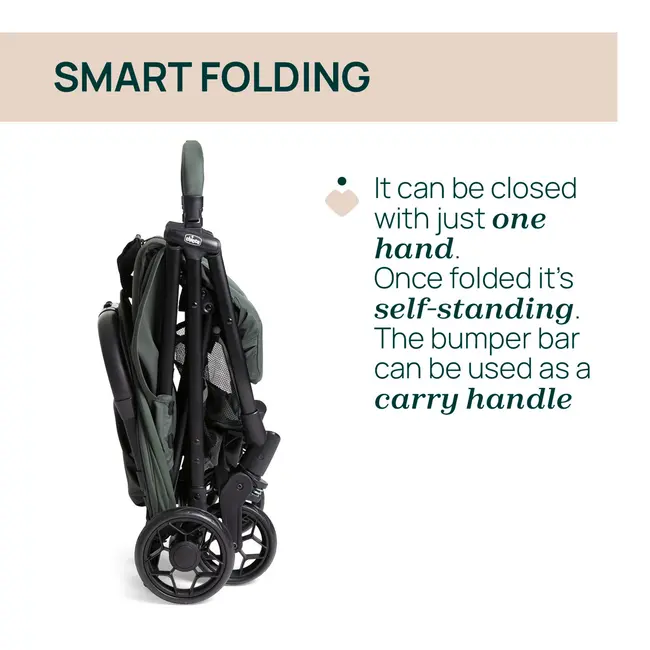 Carucior sport Chicco Urbino, EverGreen (verde), de la nastere pana la 22Kg CHC8713875-8