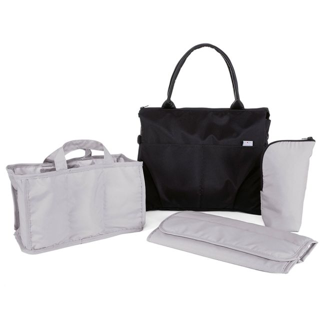 Geanta Chicco tip organizator, Pure Black, 0luni+ CHC79467-8_PURE BLACK