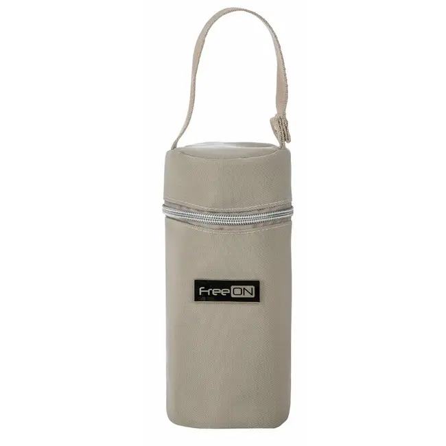 Geanta biberon, FreeON, Single Style, Pentru 1 biberon, Mentine continutul atat cald, cat si rece, Beige BYN82078