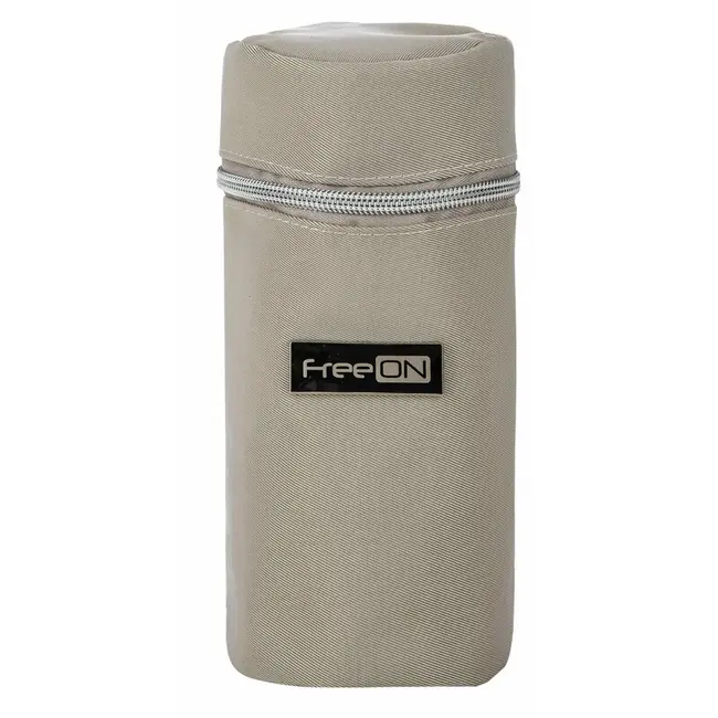 Geanta biberon, FreeON, Single Style, Pentru 1 biberon, Mentine continutul atat cald, cat si rece, Beige BYN82078