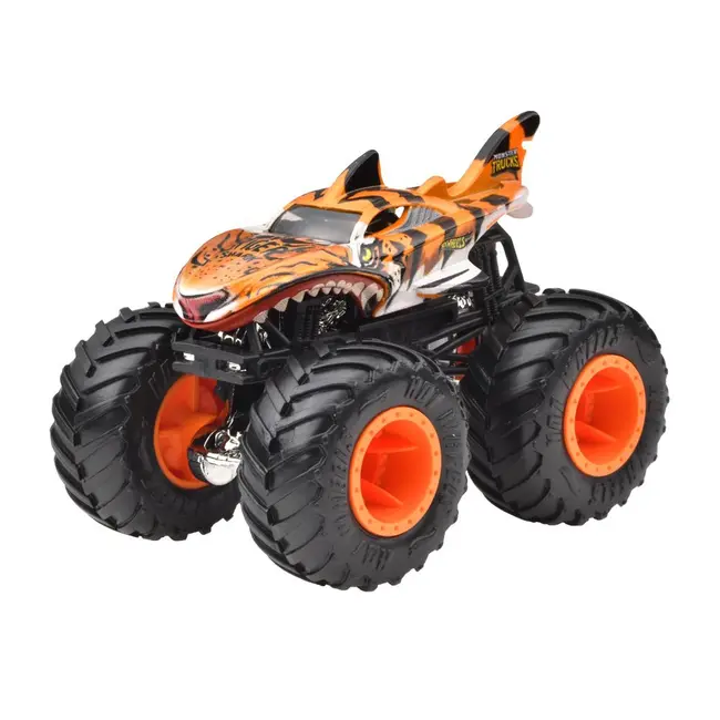 HOT WHEELS MONSTER TRUCK MASINUTA TIGER SHARK SCARA 1:64 VIVMTFYJ44_JDP71