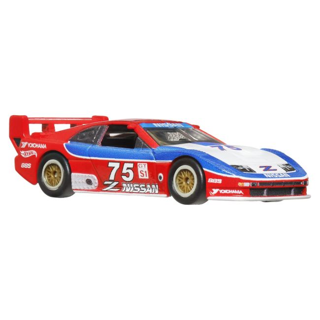 HOT WHEELS TRANSPORTATOR EURO HAULER CU MASINUTA NISSAN 300 ZX GTS SCARA 1:64 VIVMTFLF56_HRV44