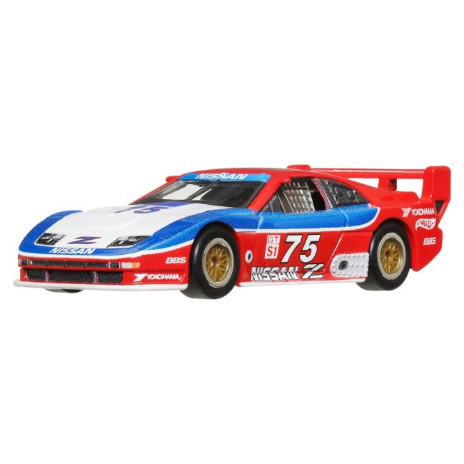 HOT WHEELS TRANSPORTATOR EURO HAULER CU MASINUTA NISSAN 300 ZX GTS SCARA 1:64 VIVMTFLF56_HRV44