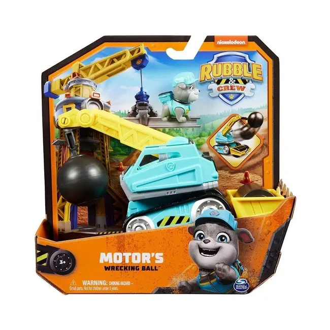 PATRULA CATELUSILOR RUBBLE SI ECHIPA VEHICUL DE BAZA MOTOR VIV6066726_20150802