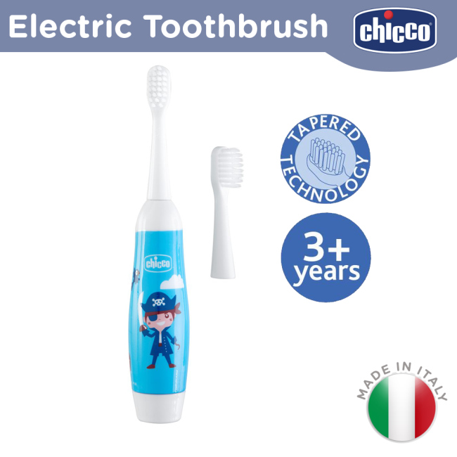 Periuta electrica pentru copii, Chicco, boy (baiat), 3 ani+ CHC0854510-7