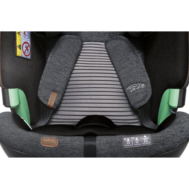 Scaun auto Chicco Bi-Seat i-Size Air fara baza Isofix, BlackMel, 61-150 cm, 4luni-12ani CHC8710416-8