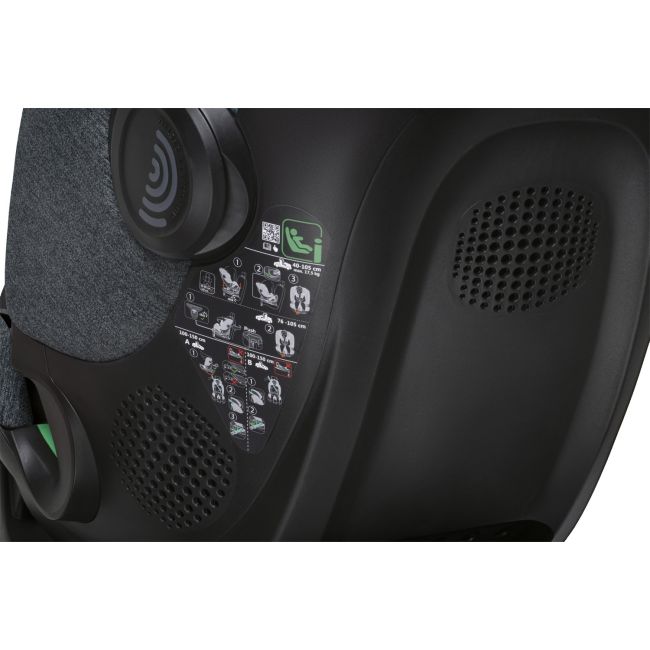 Scaun auto Chicco Bi-Seat i-Size Air fara baza Isofix, BlackMel, 61-150 cm, 4luni-12ani CHC8710416-8