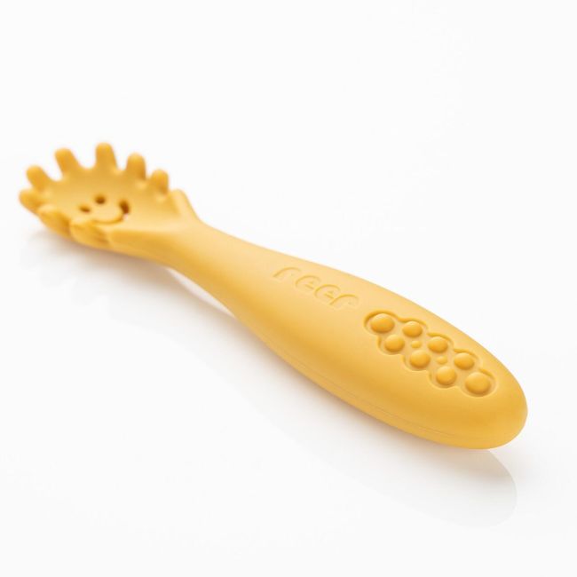 Set 3 lingurite din silicon LittleYummie, pentru bebelusi, 6+ luni, Reer 23072