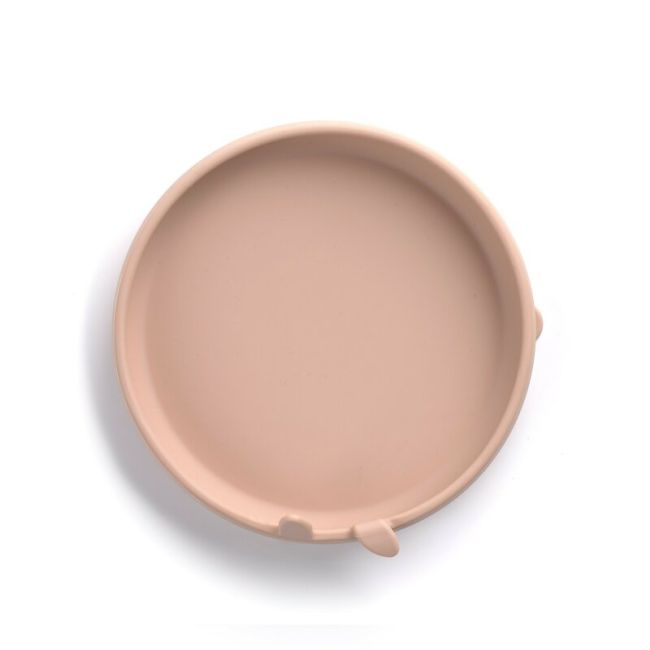Set complet de masa, Jane, Din silicon, Cu 4 piese, Farfurie, Bol, Lingurita si pahar, BPA free, Pale BYN8420421089309