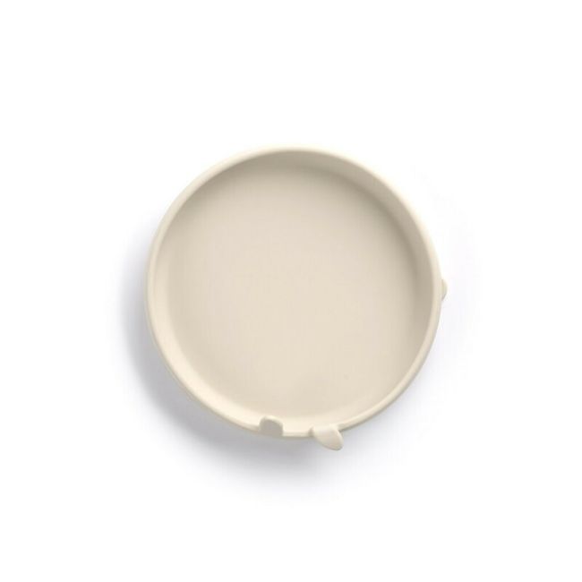 Set complet de masa, Jane, Din silicon, Cu 4 piese, Farfurie, Bol, Lingurita si pahar, BPA free, Sand BYN8420421089507