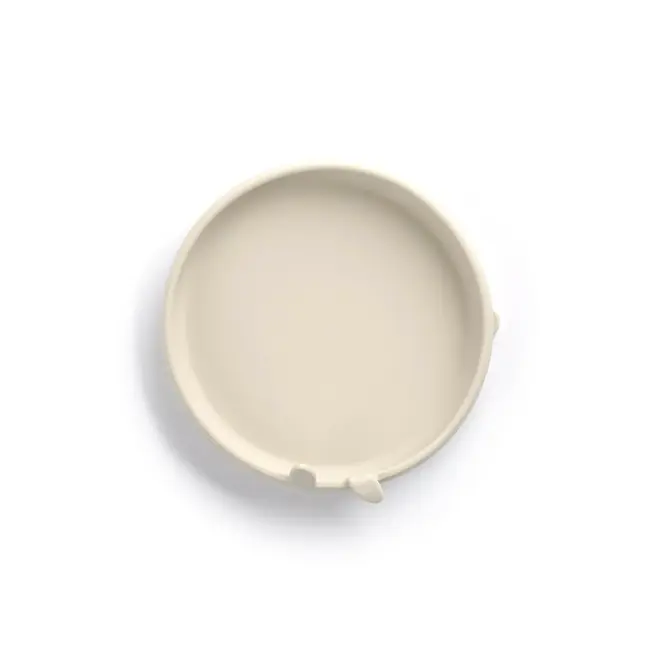Set complet de masa, Jane, Din silicon, Cu 4 piese, Farfurie, Bol, Lingurita si pahar, BPA free, Sand BYN8420421089507