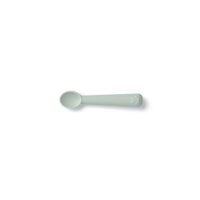 Set de masa, Jane, Din silicon, 2 piese, Cu bol si lingurita, BPA Free, Mint BYN8420421089330
