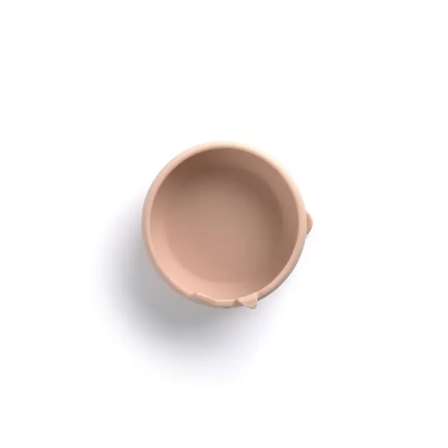 Set de masa, Jane, Din silicon, 2 piese, Cu bol si lingurita, BPA Free, Pale BYN8420421089323