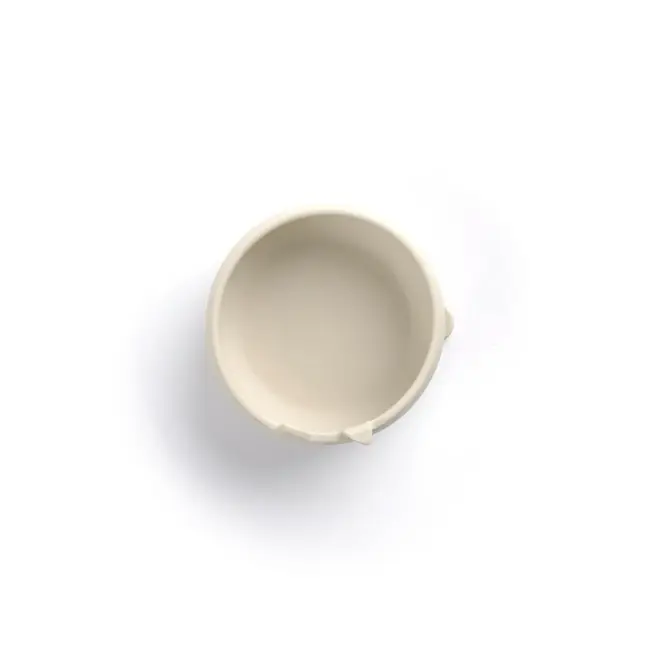 Set de masa, Jane, Din silicon, 2 piese, Cu bol si lingurita, BPA Free, Sand BYN8420421089514