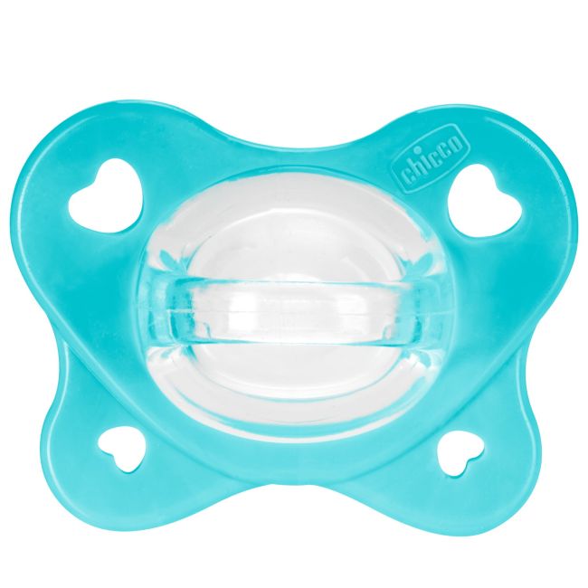 Suzeta anatomica Chicco PhysioForma DualSoft, 2buc, bleu, 6-16luni CHC7308761-7