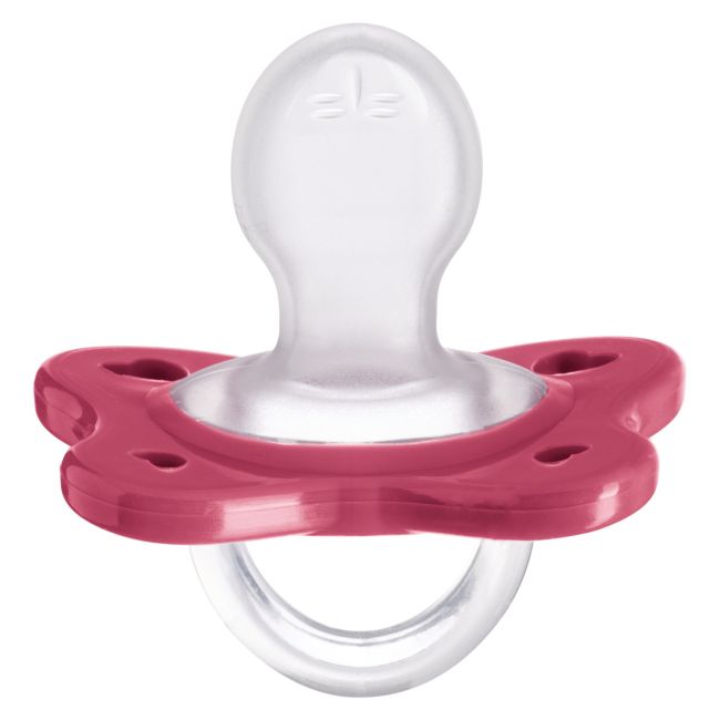 Suzeta anatomica Chicco PhysioForma DualSoft, 2buc, roz, 16-36luni CHC7308651-7