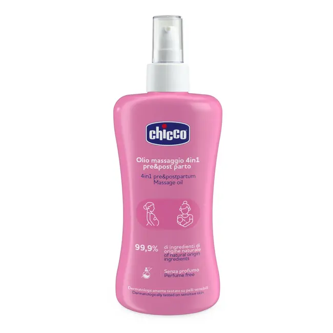 Ulei de masaj Chicco prenatal si postnatal 4in1 CHC0225650-7