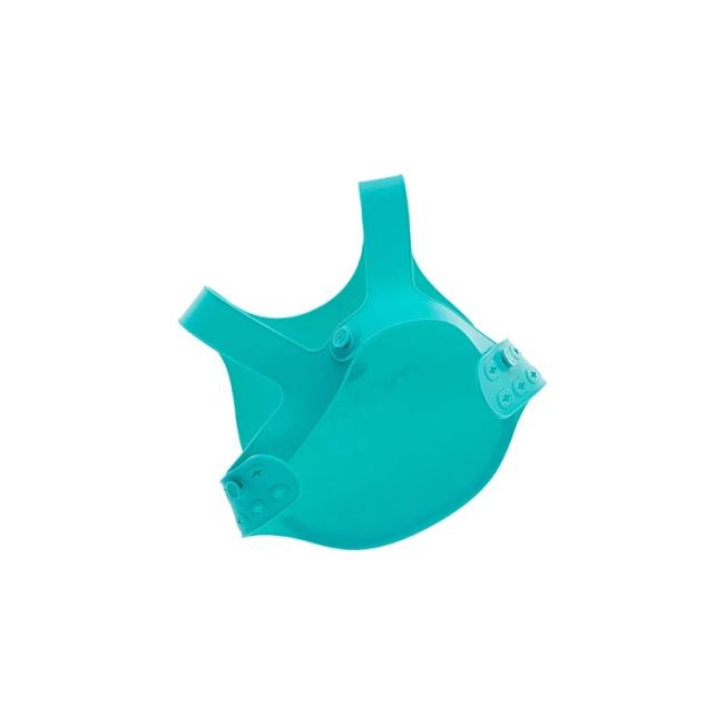 Baveta Flexi Bib Minikoioi, 100% Premium Silicone  – Aqua Green KRT101020002