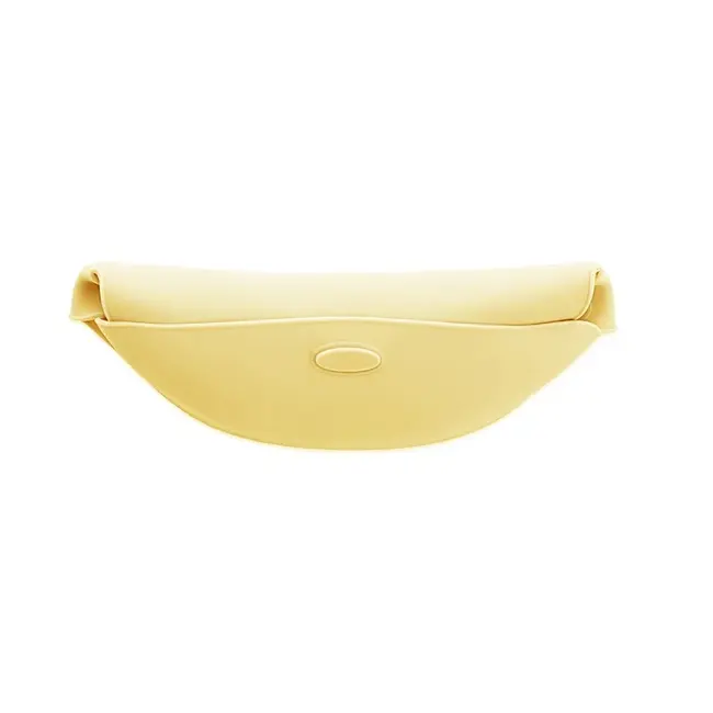 Baveta Flexi Bib Minikoioi, 100% Premium Silicone &ndash; Mellow Yellow KRT101020007