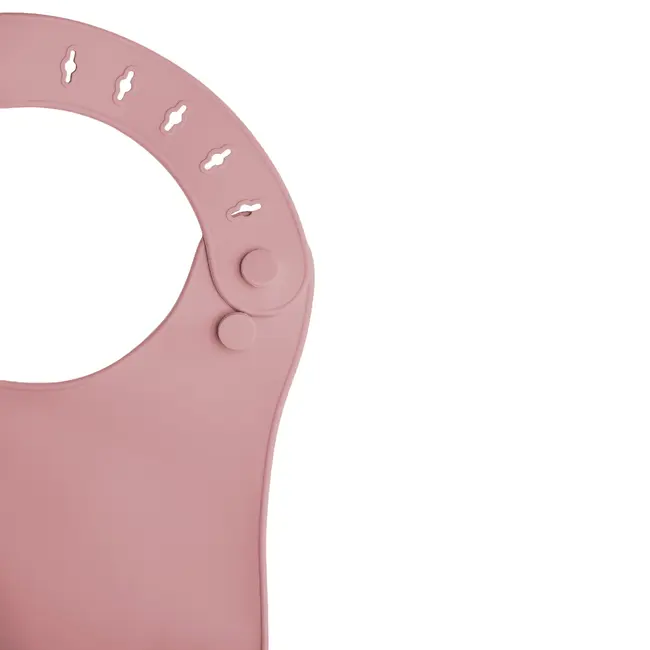 Baveta din silicon, AppeKids - Old Rose KRTAK275374