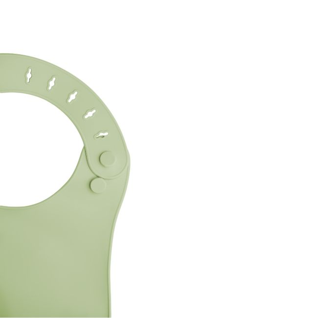 Baveta din silicon, AppeKids - Raw Green KRTAK275398
