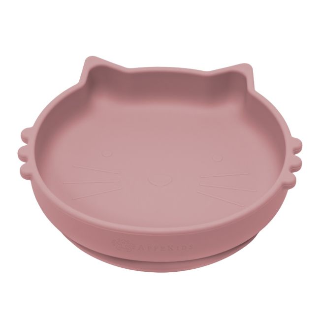 Bol din silicon, AppeKids, Kitty II - Old Rose KRTAK275275