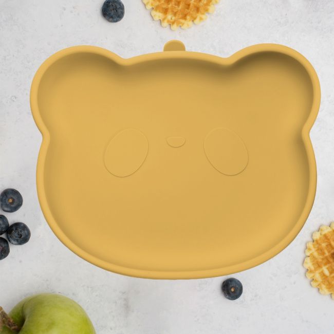 Farfurie din silicon cu ventuza, AppeKids, The Little Bear - Honey KRTAK275169