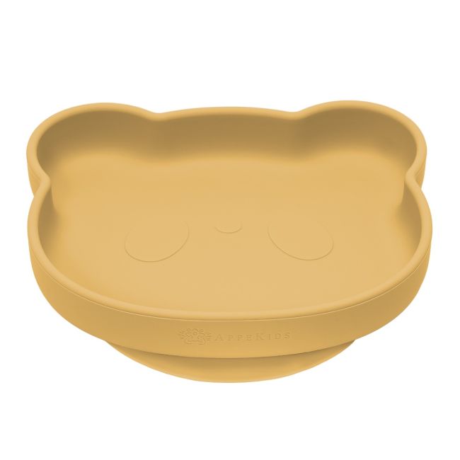 Farfurie din silicon cu ventuza, AppeKids, The Little Bear - Honey KRTAK275169